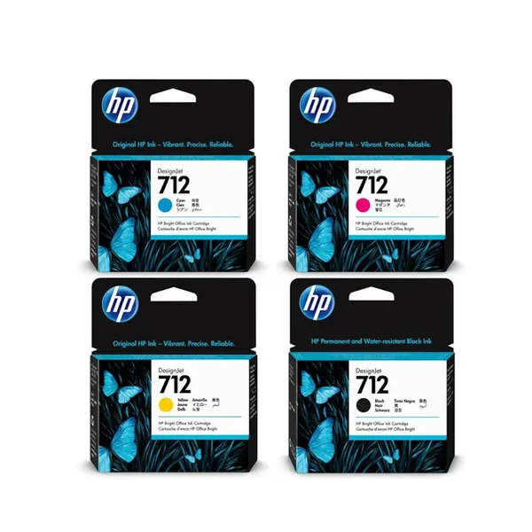 Kit de tintas HP 712