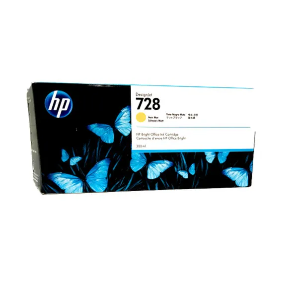 Tinta HP 728 Amarillo 300 ml