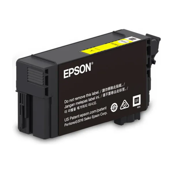 Cartucho de tinta original Epson T40W amarillo de 50 ml para plotter Epson SureColor T3170, T3170M, T5170 y T5170M