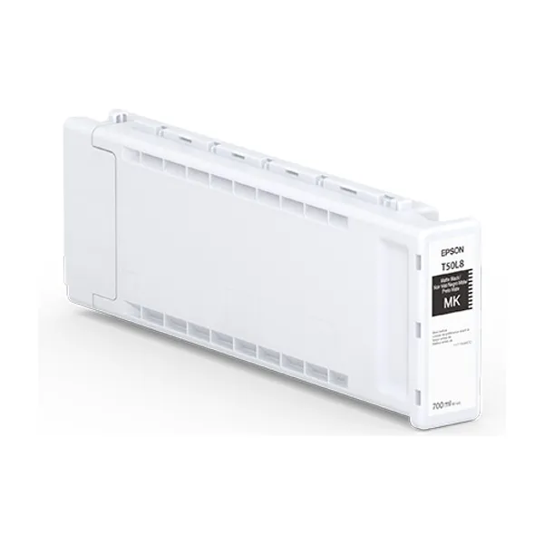 Cartucho de tinta original Epson T50L negro mate de 700 ml para plotter Epson SureColor T5770DM, T5770DR, T7770DM y T7770DR